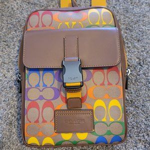 Coach Rainbow Small Backpack